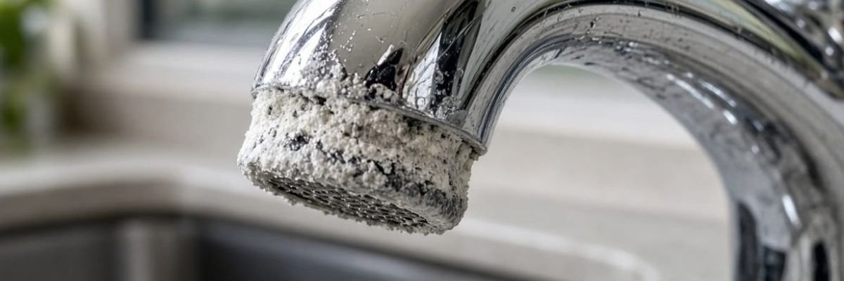 Hard water buildup across Humboldt County